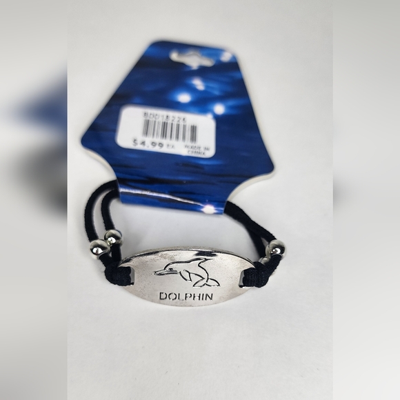 Vintage SeaWorld official child bracelet stretch dolphin - Picture 2 of 2